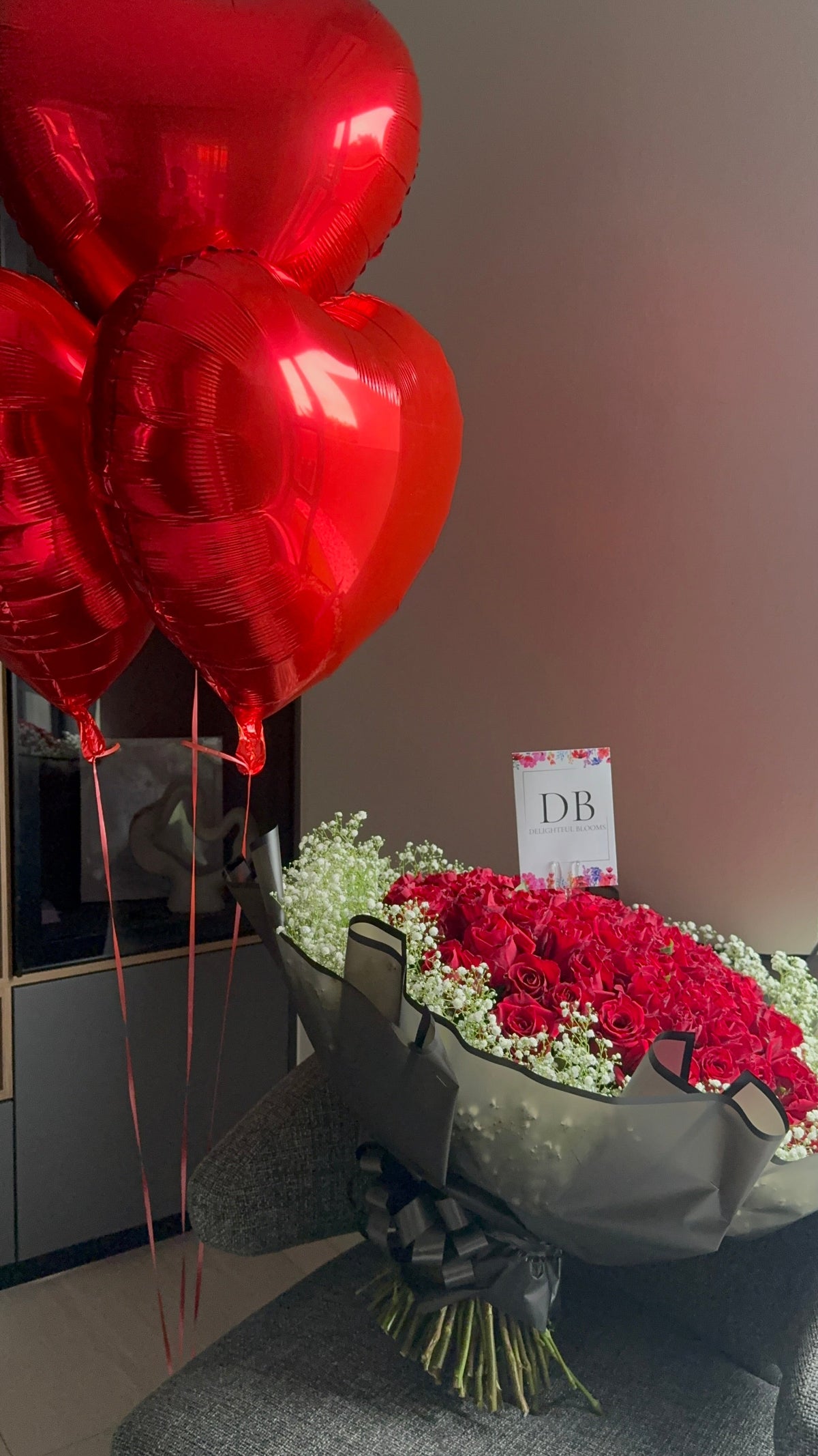 Flowers and Balloons Gift Sets