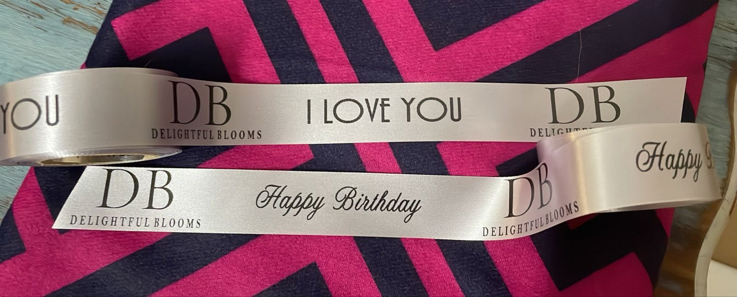 Mini personalised ribbon (20mm)