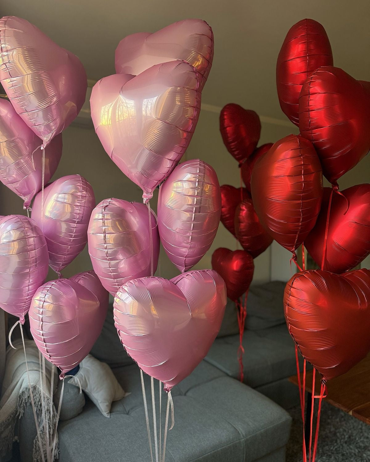 18” Heart Foil Balloon ( Helium filled)