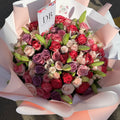 Lilac & blush Mixed Rose & Lily Bouquet