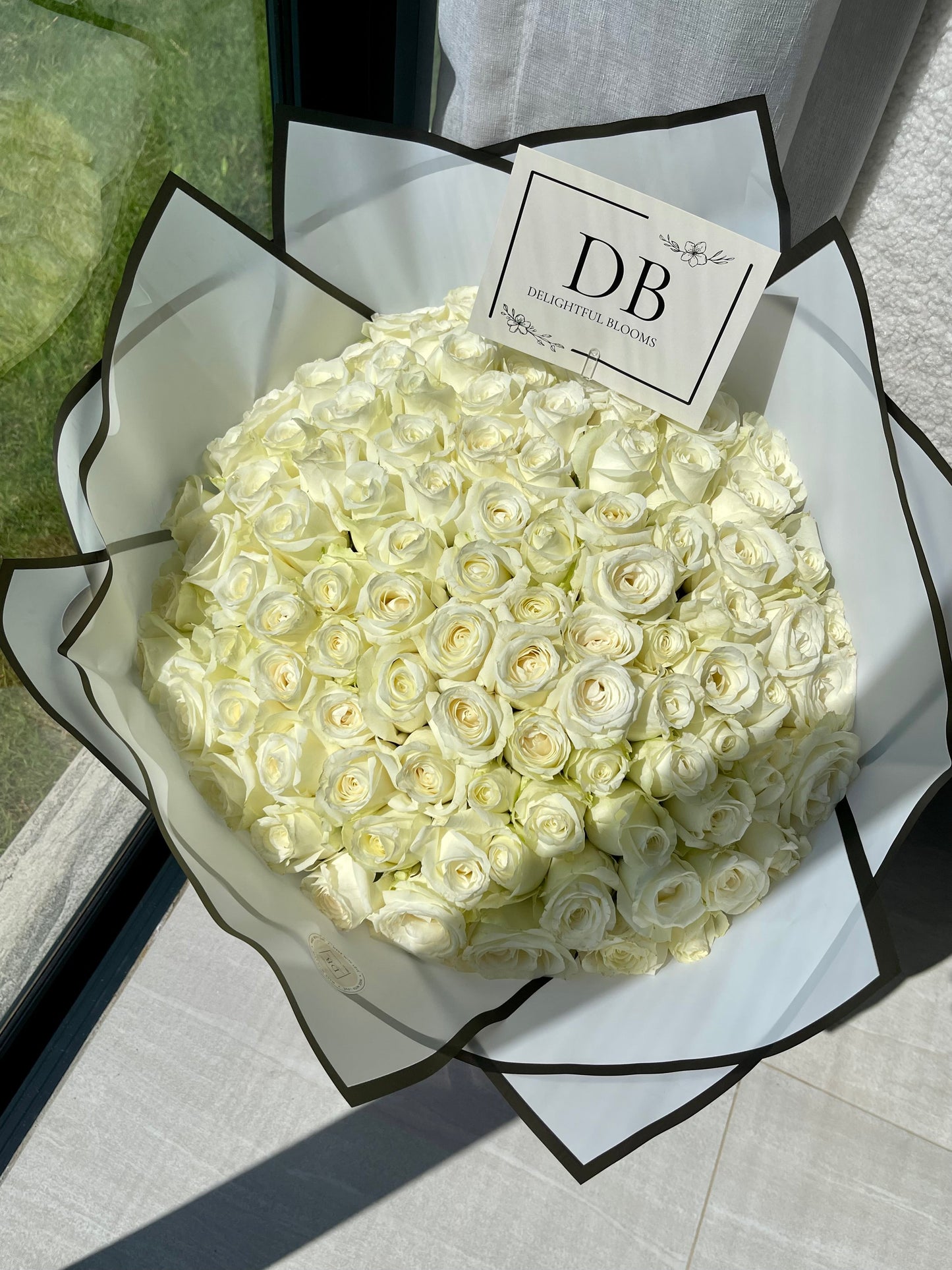 White Rose Bouquet