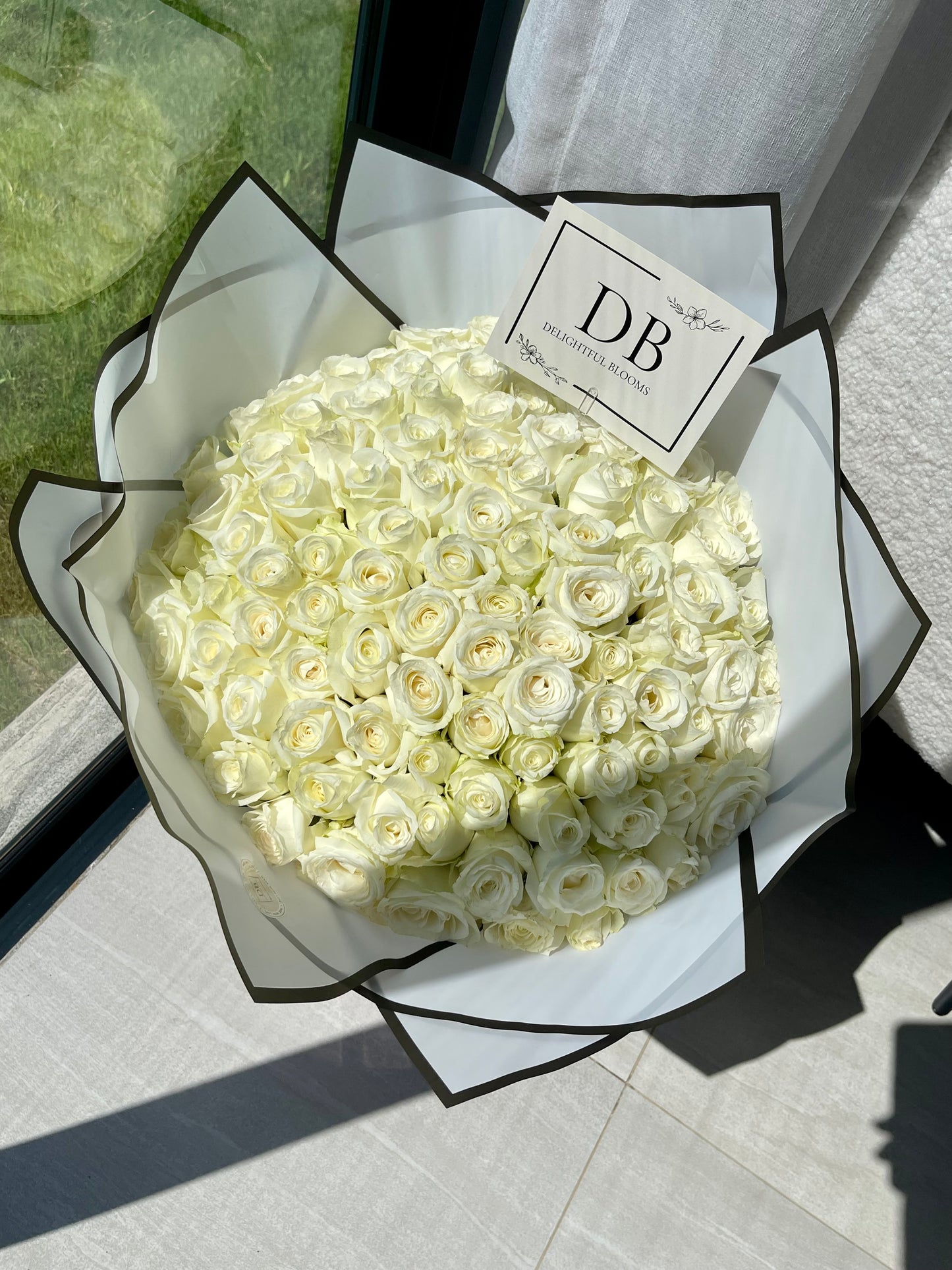 White Roses Bouquet